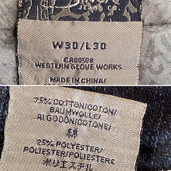 Silver Suki Surplus Jeans Flap Pocket Bootcut Women Sz 30 Mid Rise Embroidered - Picture 11 of 14